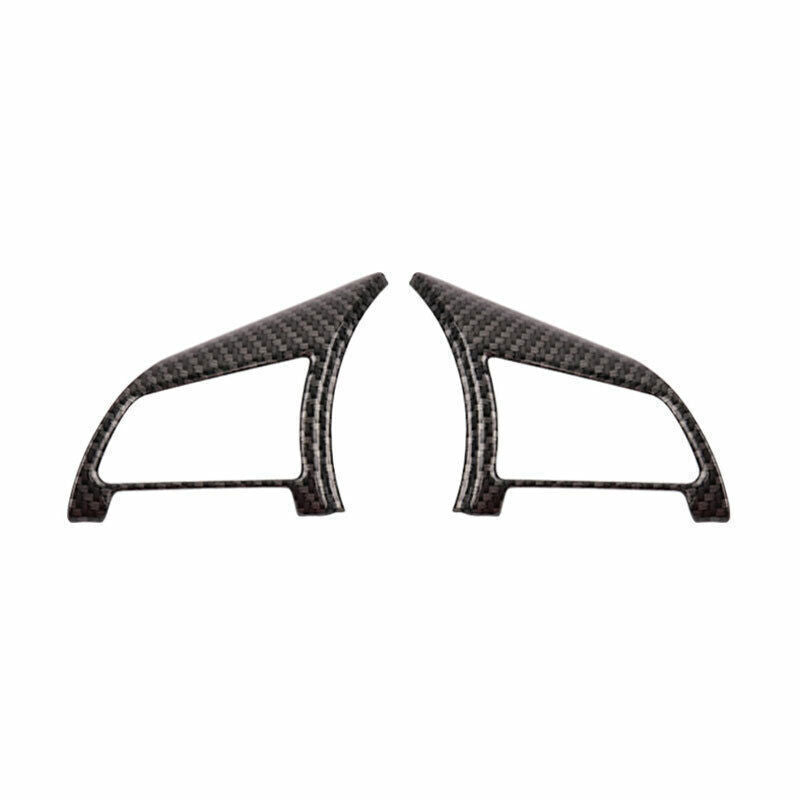 Steering Wheel Button Frame Trim 2 for Nissan Altima Teana 2019-22 Carbon Fiber