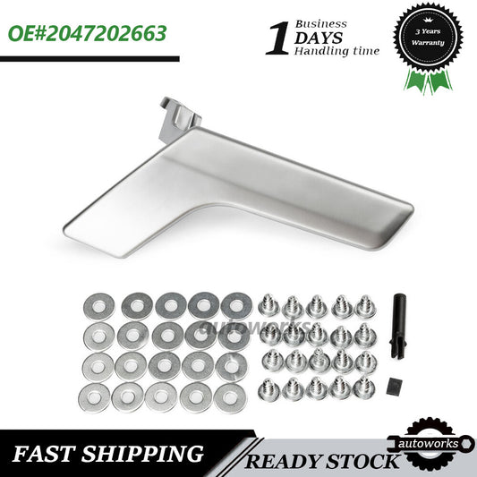 Passenger Right Side Inside Door Handle Repair Kit for Mercedes C250 C300 C350