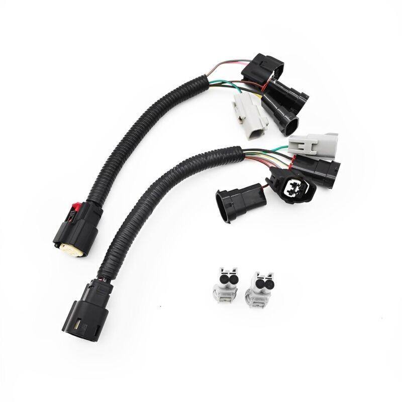 2x LED headlight conversion wiring harness adapter, plug and play, suitable for Tacoma for Toyota 2016-20