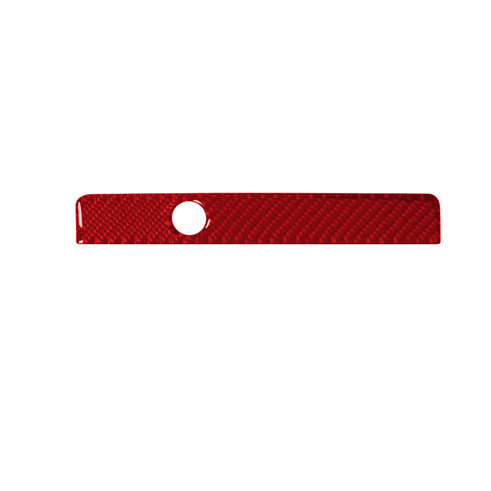 Red Carbon Fiber Above Radio Accent TCS Cover For Colorado 2004-12/ for Canyon 05-12