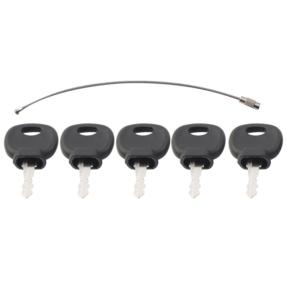 Ignition Keys 14707 14607 5755124 8035807 8U-9569 940451 For JCB Equipment 5pcs