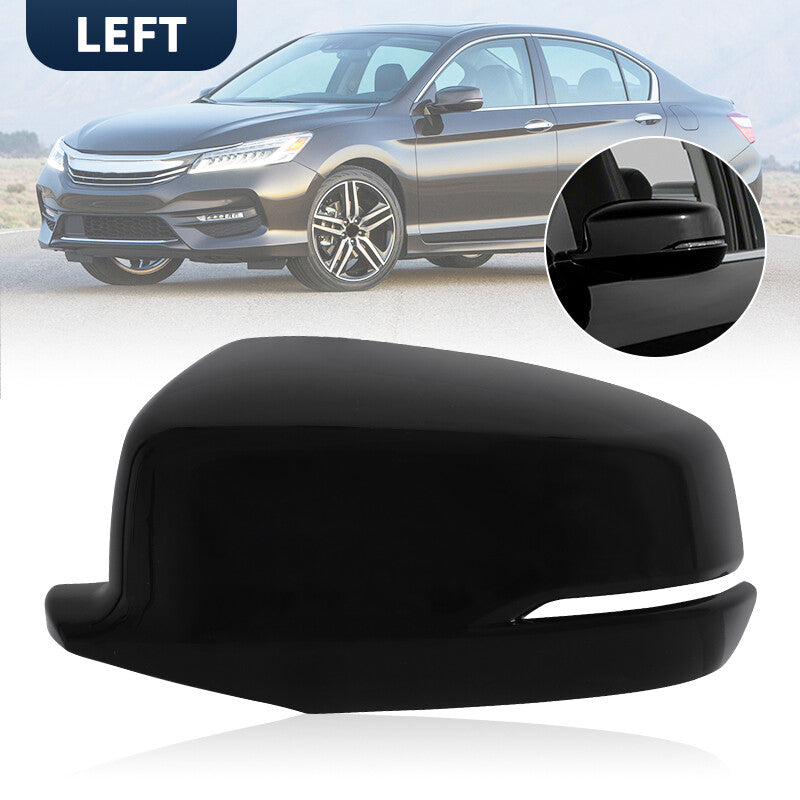 View Mirror Cover Cap w/ Turn Signal Left Driver Side for Honda Accord 2013-2017
