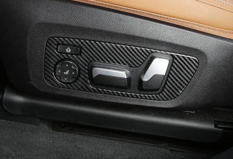 Carbon fiber style for seat side covers suitable for BMW 3 Series G20 2020 - 2022