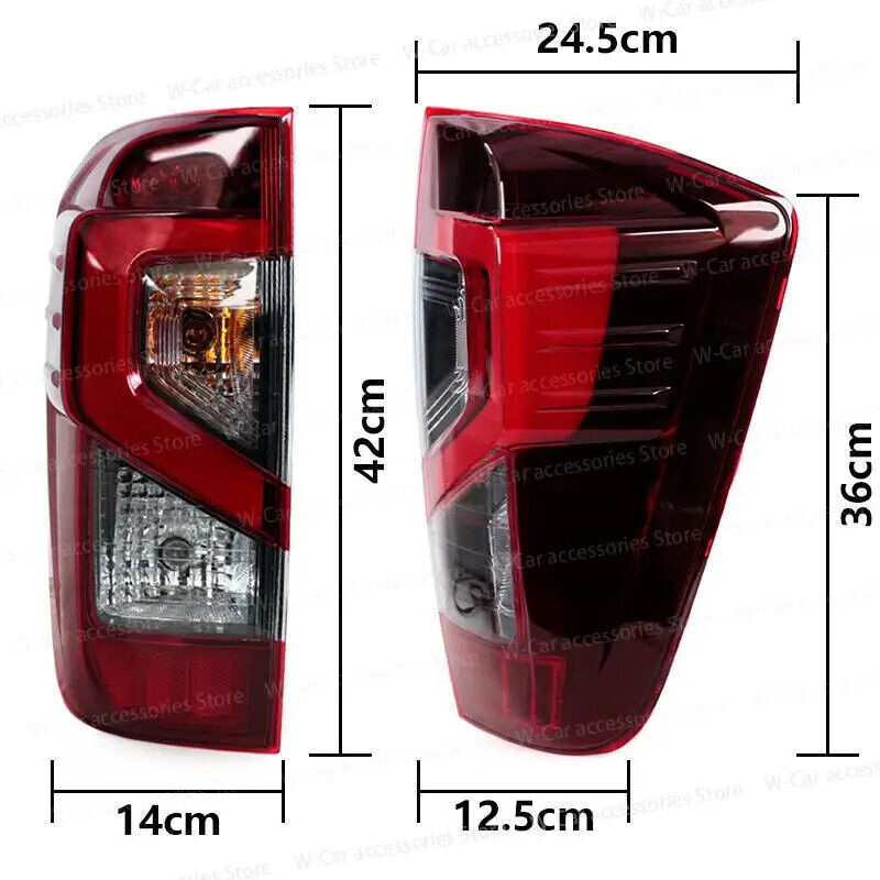 1 piece suitable for Nissan Navara NP300 2021 - 23 LED right rear stop brake taillight signal light