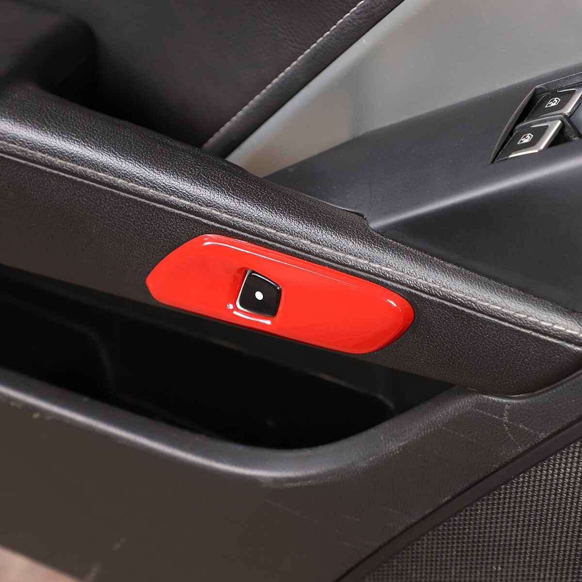 4-Piece Carbon Fiber Door Handle Cup Cover Trim for BMW 5 Series E39 (1996-2003)