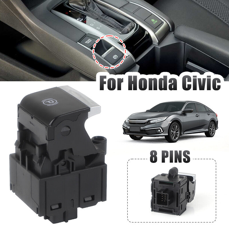 Electronic Auto Hand Brake Button Parking Switch for Honda for Civic 2016-2021 US