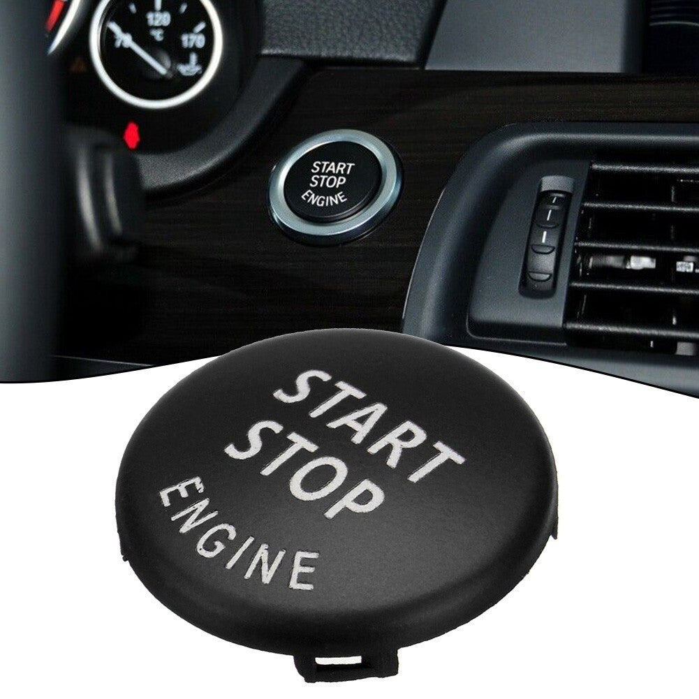 1-piece engine stop button switch cover for E70 X6 E71/E84 X3/E83 Black