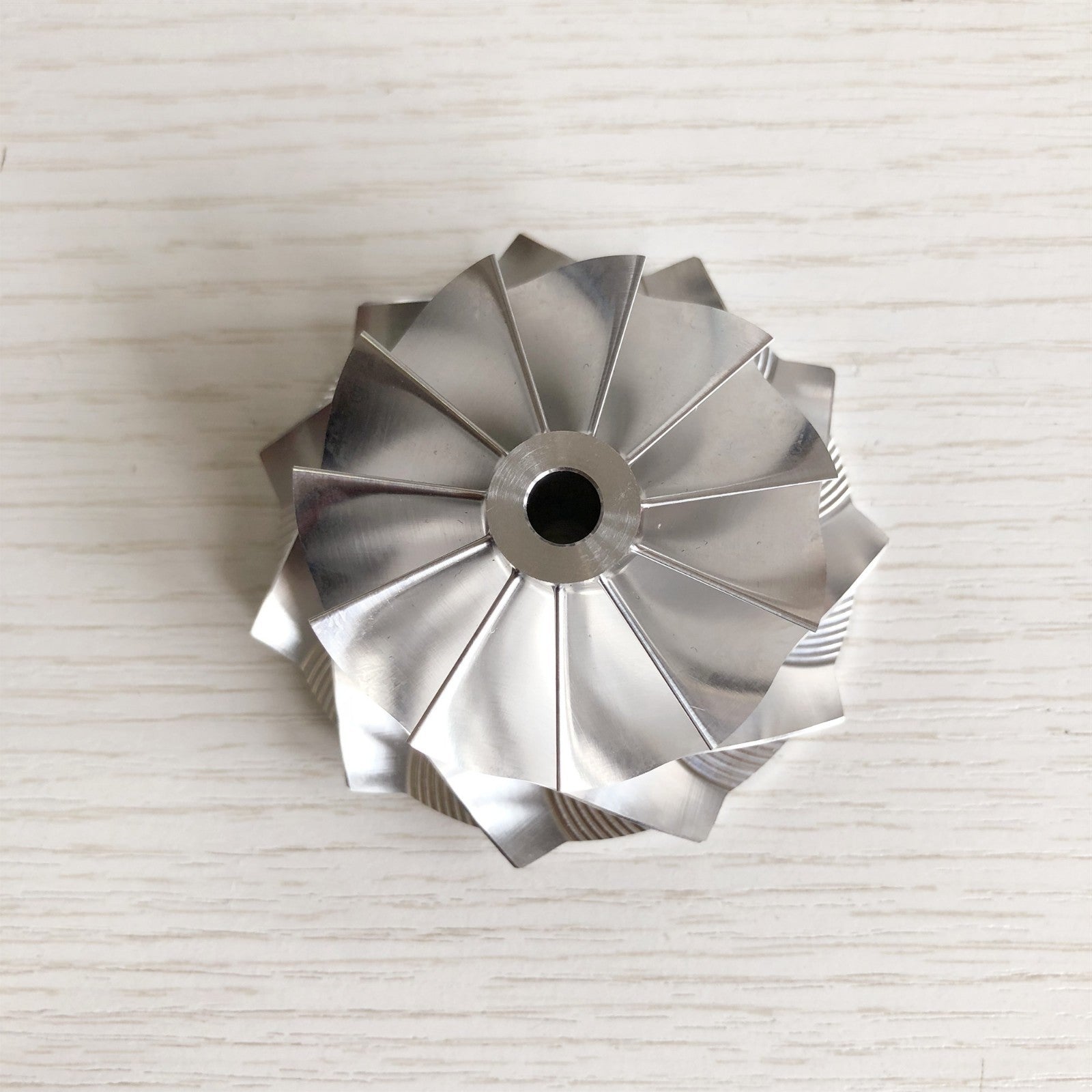 HT18 48.00/62.89 mm 11+0 insert high-performance milling/billet compressor wheel