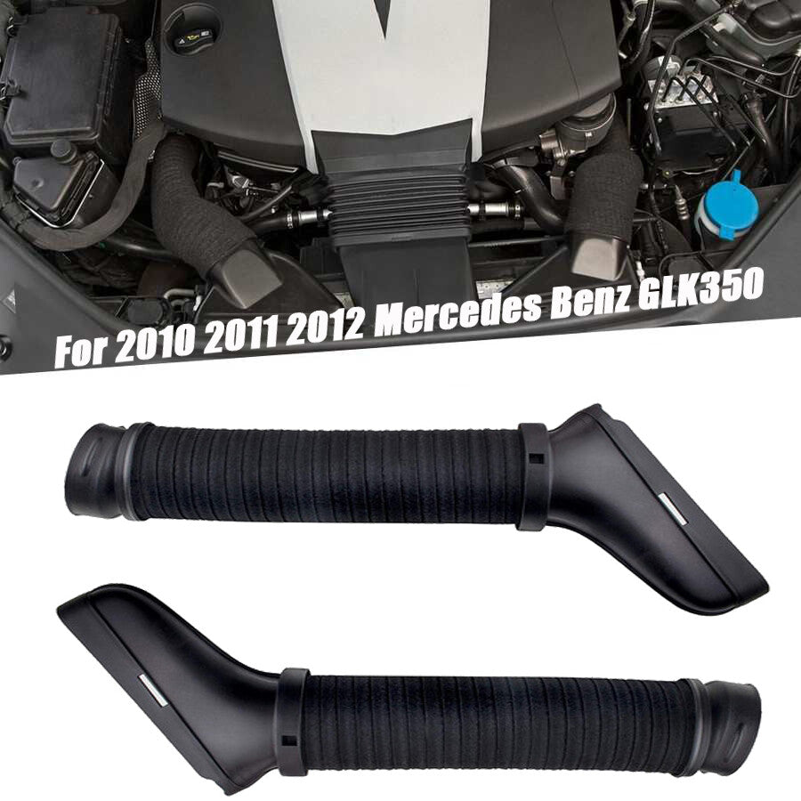 Side air intake hose kit (left and right) suitable for 2010, 2011, and 2012 for Mercedes-Benz GLK350.