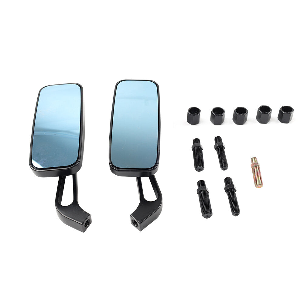 Motorcycle Rectangle Rearview Side Mirrors fit for Honda Rebel 250 CMX250 300