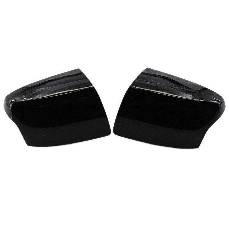 2X Gloss Black Rear View Wing Mirror Cap for Ford Focus MK2 2005-08