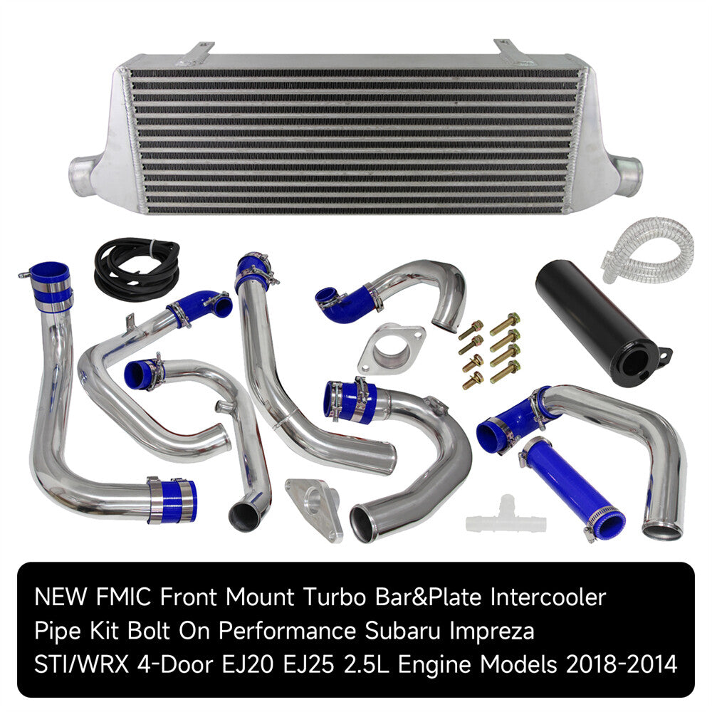 Bolt On Front Mount Intercooler Kit for Subaru Impreza WRX STI Ej20 Ej25 08-14