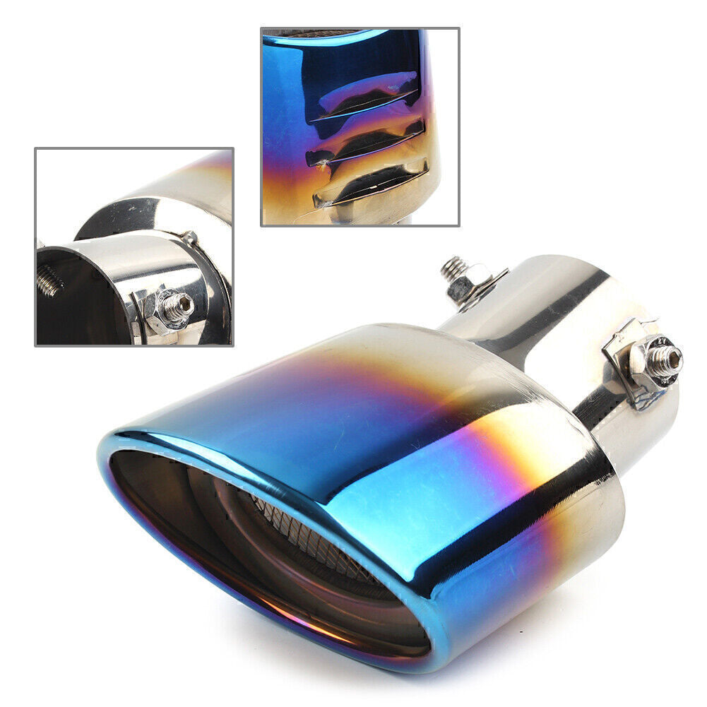 General Motors rear exhaust muffler tip round fitting is suitable for most models.
