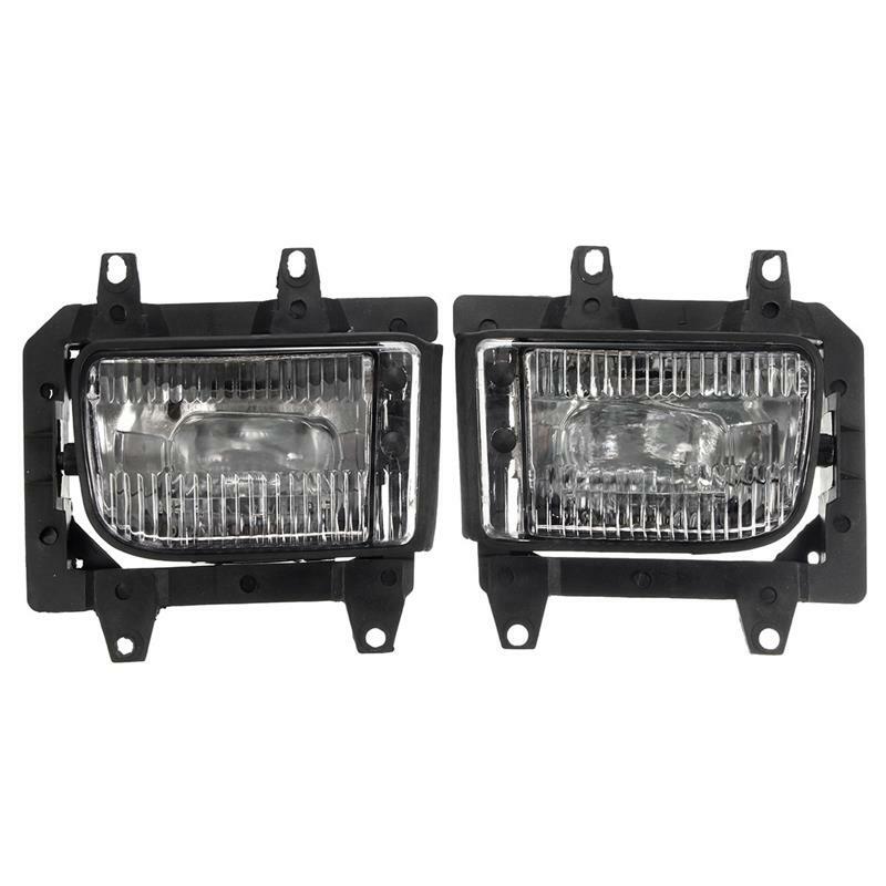 Applicable to for BMW E30 318i 318is 325i 1985 - 1993 1 pair of front bumper transparent fog lights