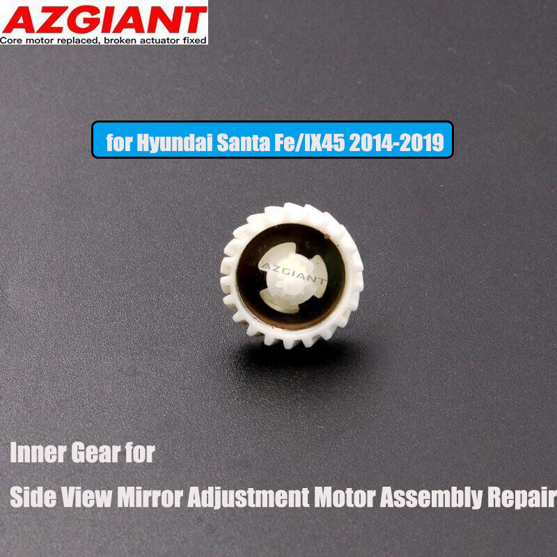 Repair of car side mirror adjustment motor gears applicable to 2014-2019 for Hyundai Santa Fe/IX45