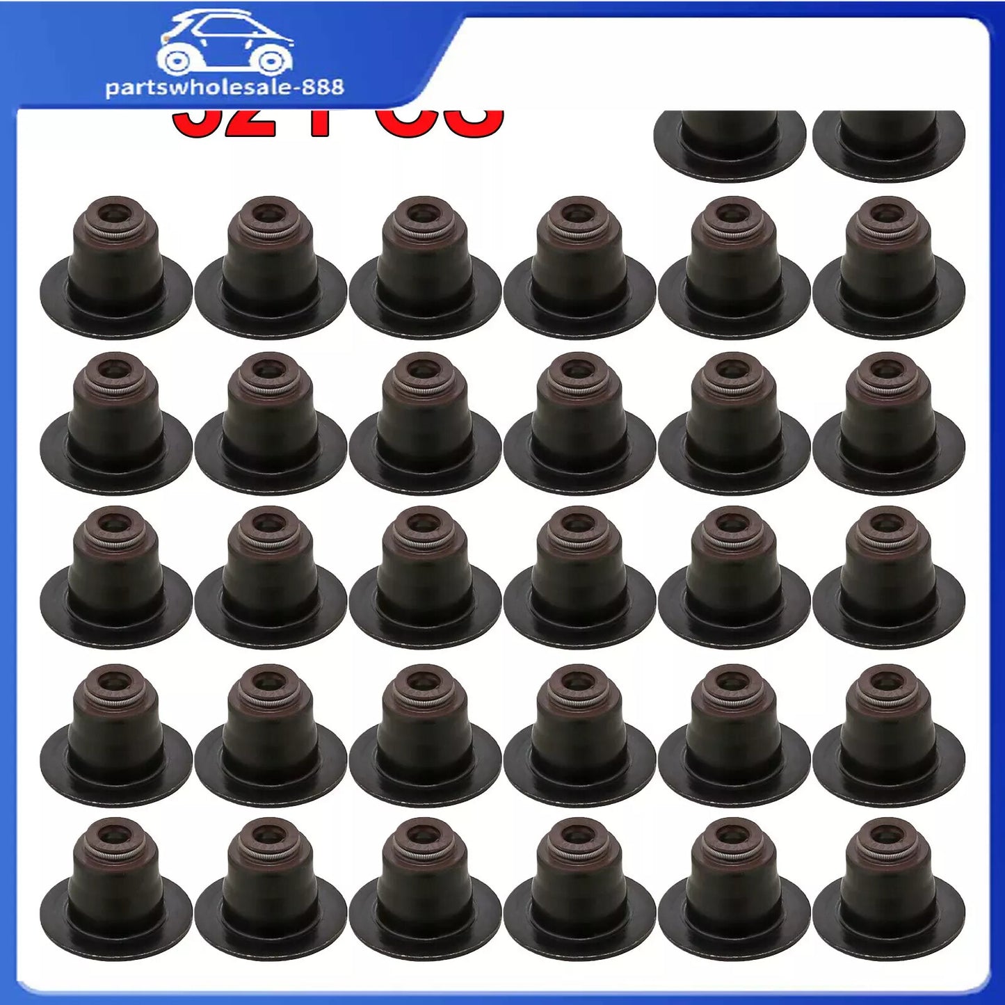 LR010753 32-piece valve stem seal kit for Land Rover Range LR4 5.0 V8 for Jaguar