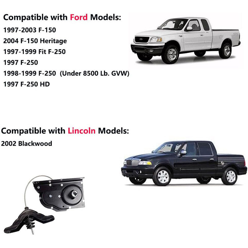 Spare tire winch bracket crane assembly suitable for F150 924-526 1L3Z1A131AA 2L3Z1A131AA
