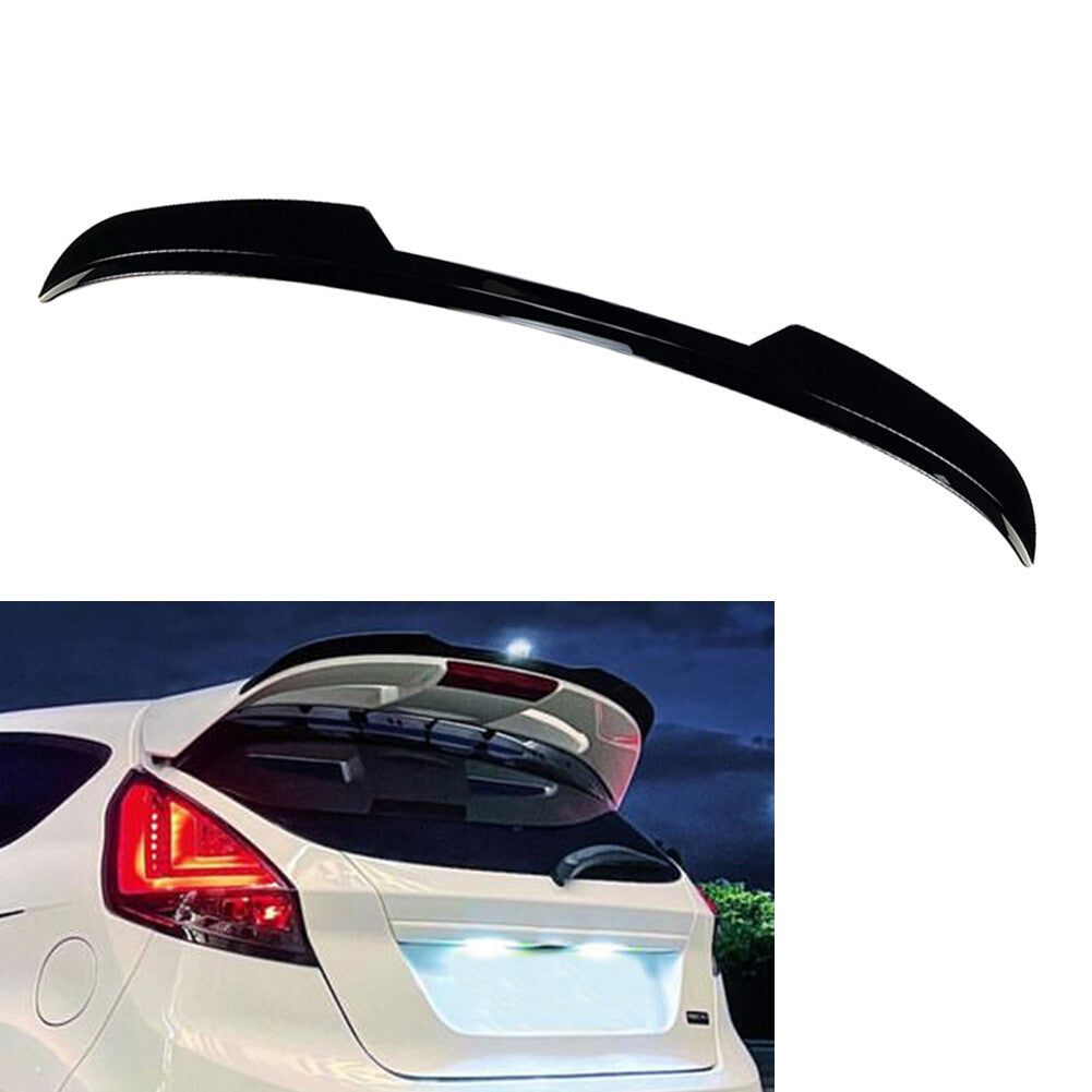 Rear Roof Spoiler Wing ABS Fit for Ford Fiesta ST-Line 2008-2017 Glossy Black