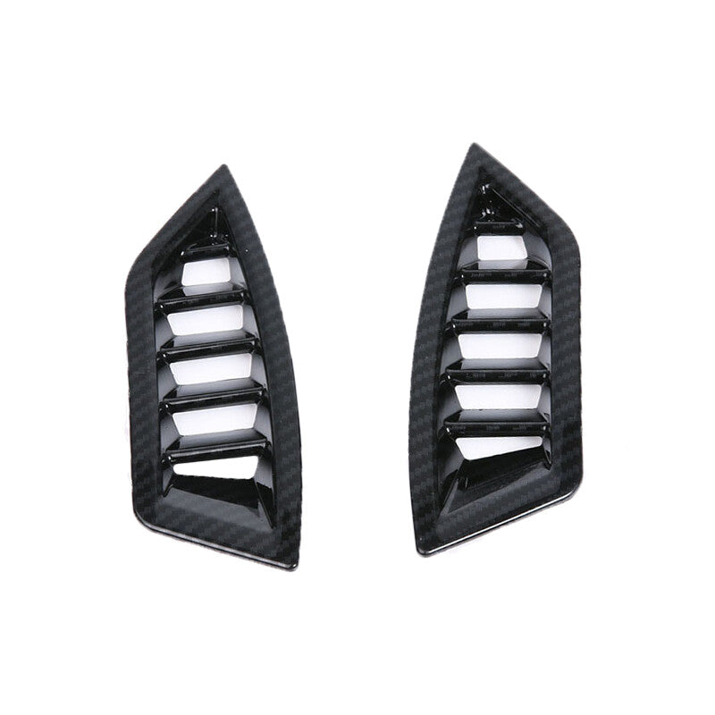 for Subaru XV 2018 Carbon Fiber Dashboard Vents Front Upper Vents