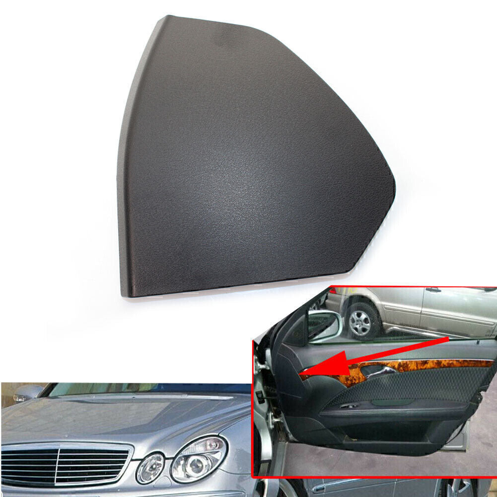 for Mercedes-Benz E-Class W211 Front Right Door Upper Cover Trim Black