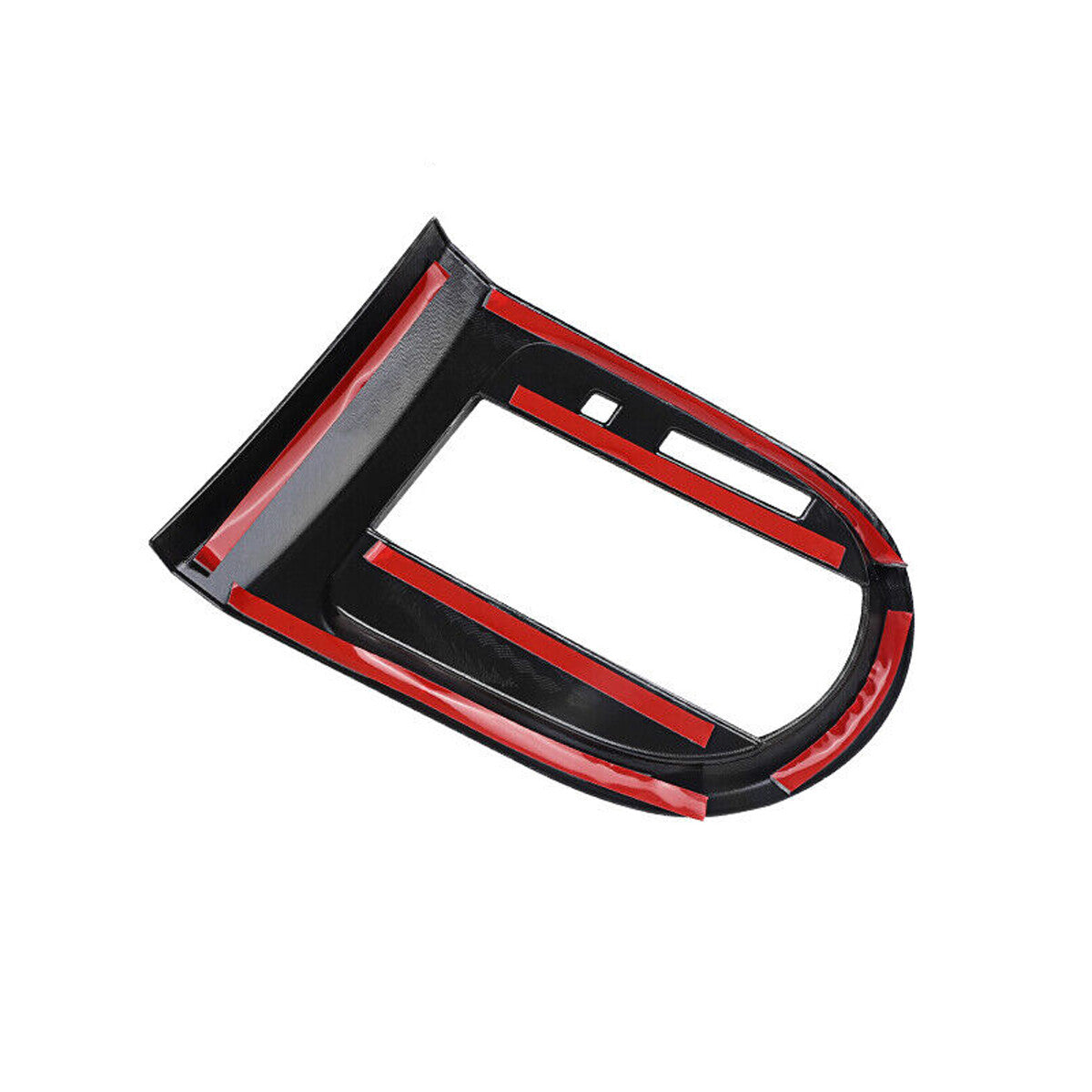 Interior Gear Shift Panel Trim Cover Cap for Ford for Mustang 15-24 Carbon Fiber