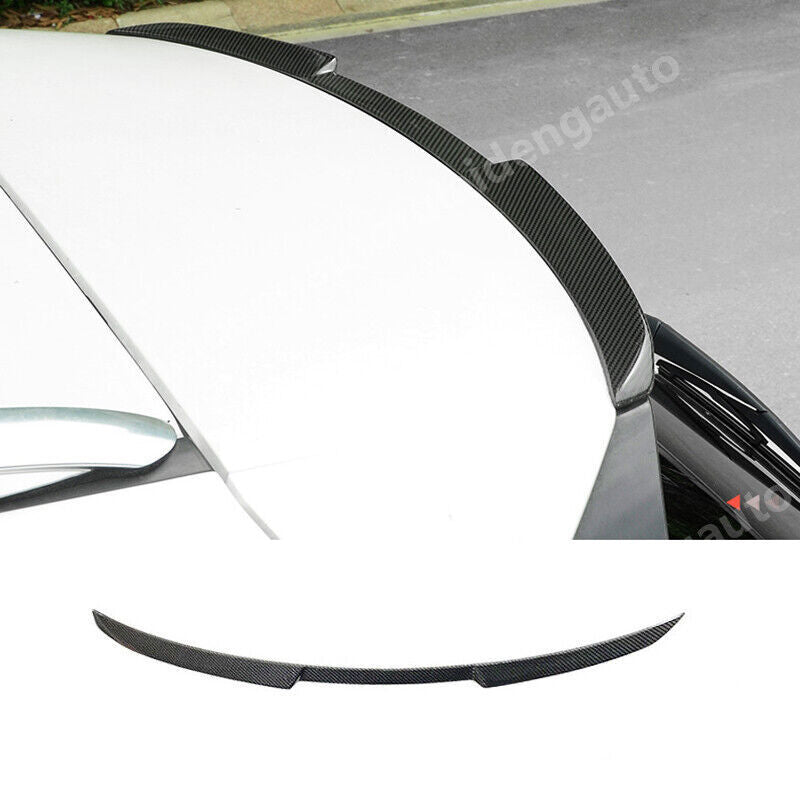for LEXUS NX200 200t NX300h 2015-2021 Real Carbon Fiber Trunk Top Wing Spoiler