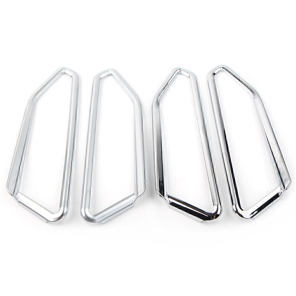 Motorcycle Chrome Front Light Trim Accents Fit for Honda Goldwing GL1800 18-up