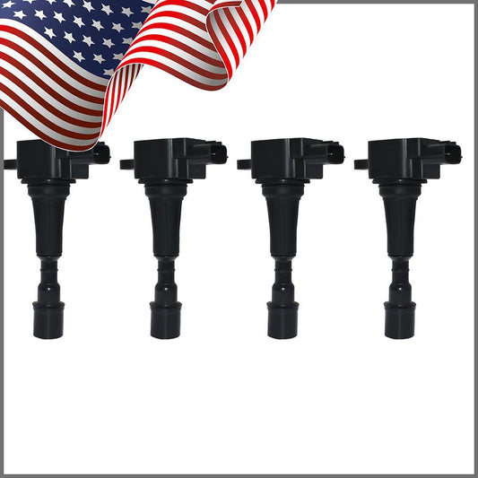 Set of 4 Ignition Coils Fit for Mazda 2 DY 1.5L ZJ01-18-100
