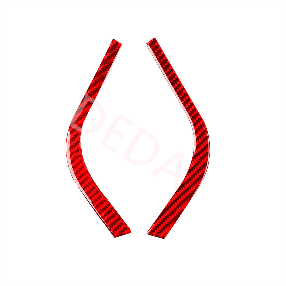 for Land Rover Discovery Sport 15-19 Red Carbon Center Console Side Strips Cover