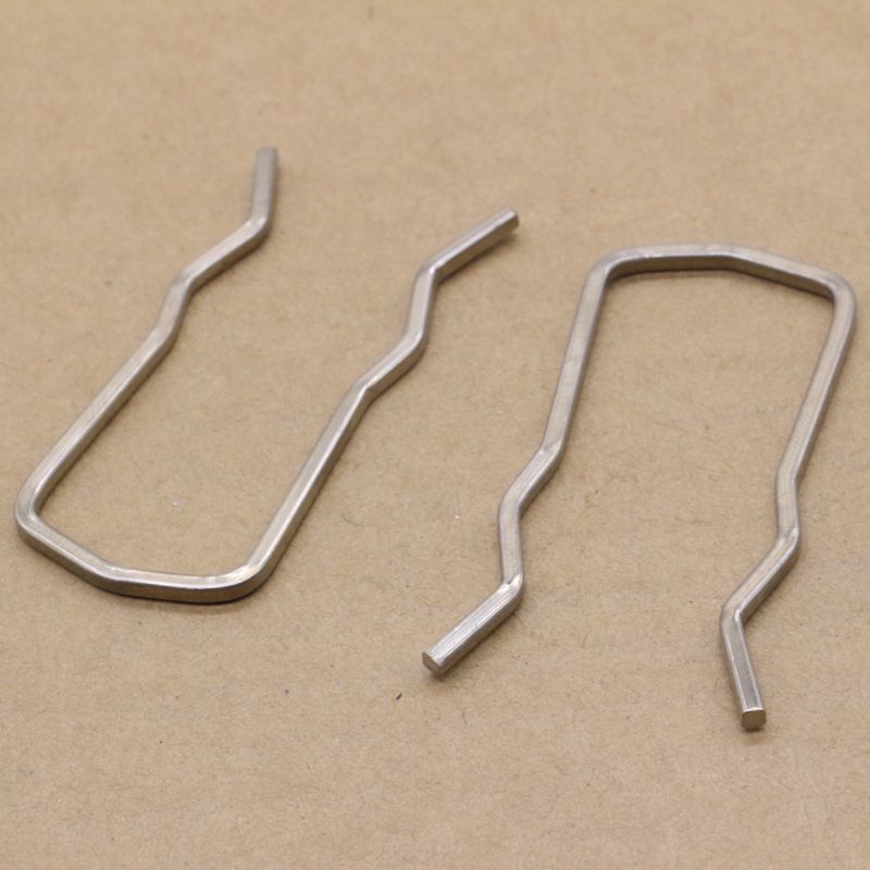 2 pieces of metal spring clips for BMW 13327789220 diesel fuel filter heater.