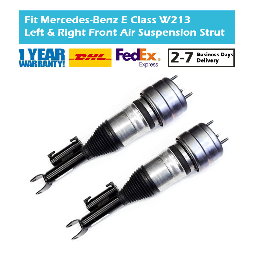 2x Front Air Suspension Strut ADS for Mercedes-Benz E-Class W213 C238 E300 E350