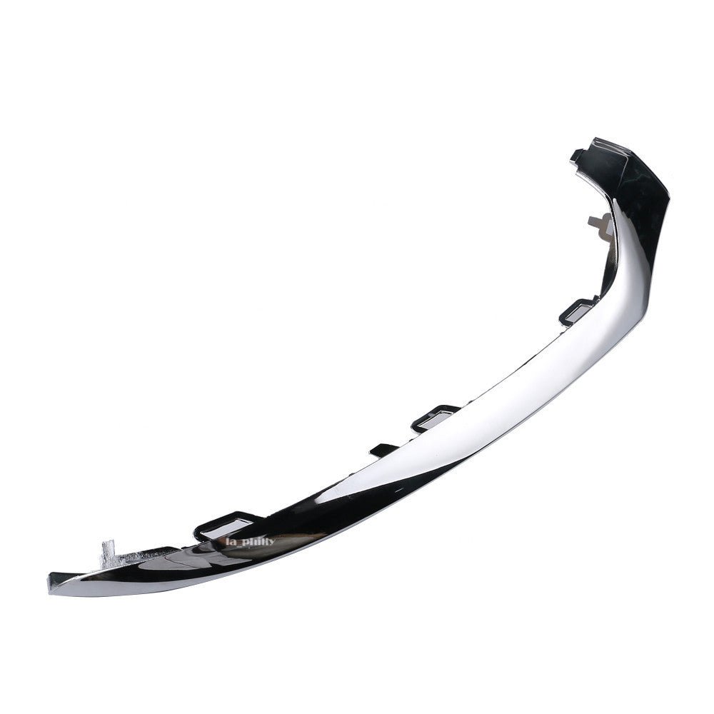 PAIR LH RH FRONT BUMPER CHROME MOULDING TRIM for MERCEDES W205 C220 C250 C300