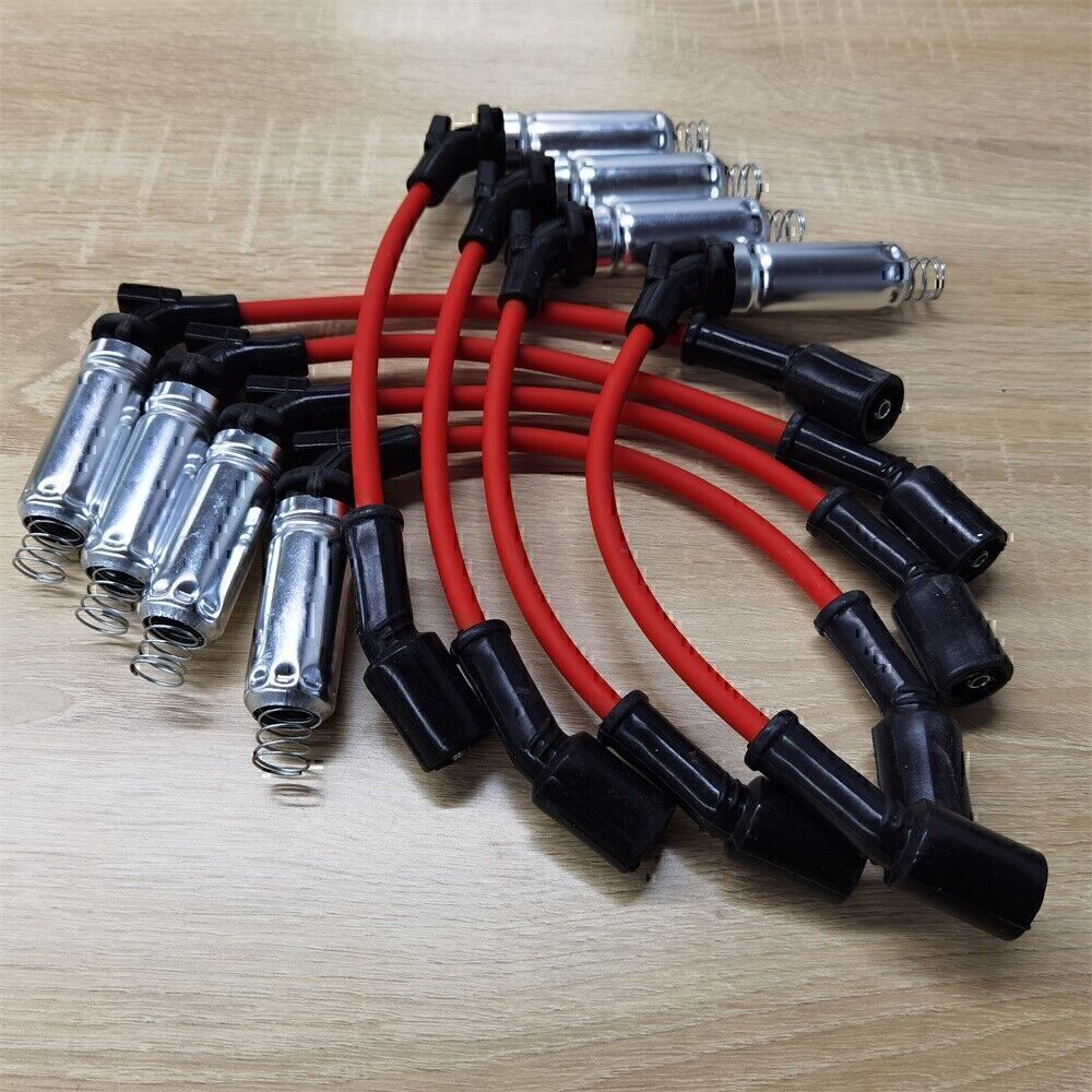 8pcs Spark Plug Wires for CHEVY for GMC 1999-2006 LS1 VORTEC 4.8 5.3 6.0