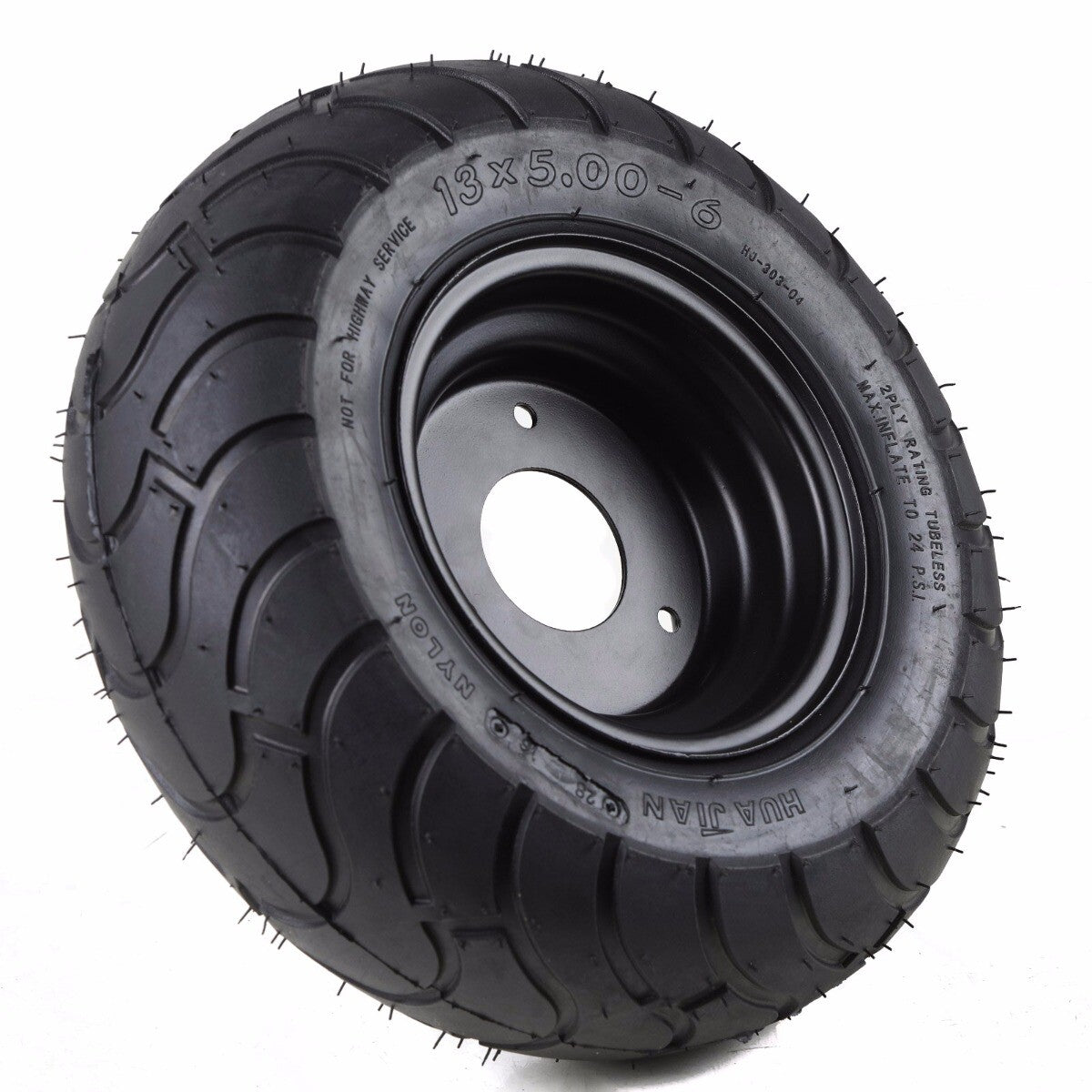 6 inch Wheel 13x5.00-6 Tyre Rim 13x5-6 ATV QUAD Bike Go kart Lawn Mower Scooter