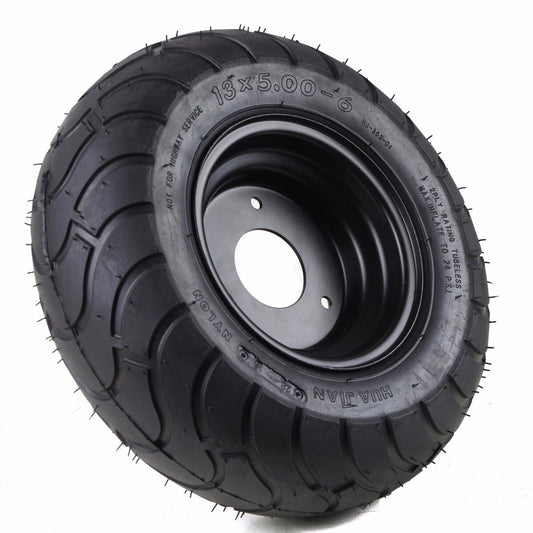6 inch Wheel 13x5.00-6 Tyre Rim 13x5-6 ATV QUAD Bike Go kart Lawn Mower Scooter
