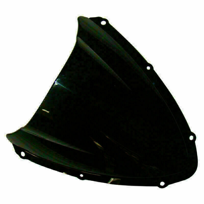 Windscreen Windshield Double Bubble Black for Suzuki GSXR 600 750 2008 2009 2010