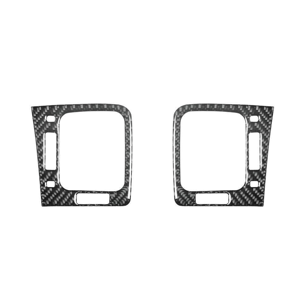 Carbon Fiber Inner Side Air Vent Outlet Cover Trim for Hyundai Azera 2006-2011