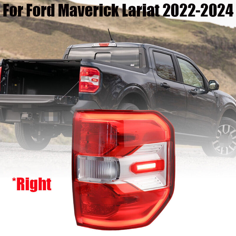 2022 2023 2024 for Ford Maverick Lariat LED Tail Light Right Passenger Lamp