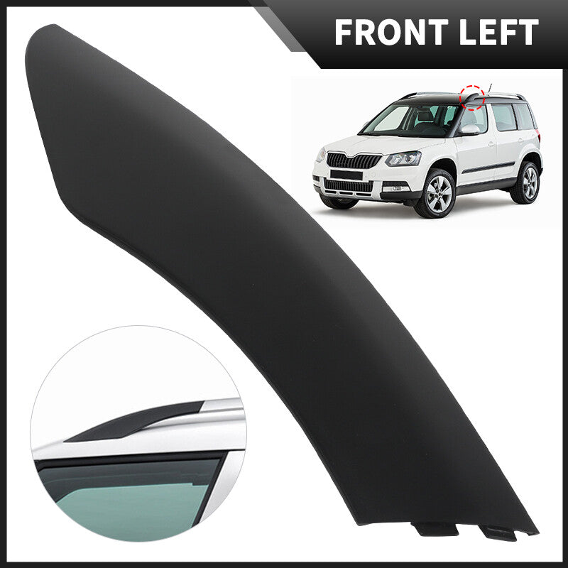 Front Left Roof Rack Rail End Cover Shell Cap fit for Skoda Yeti SUV 2009-2018