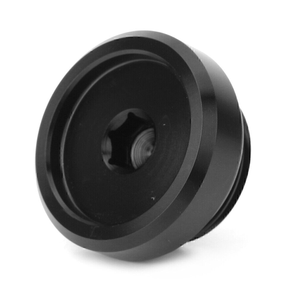 for Yamaha YZF R6S R3 R125 R1 600R R1M CNC Engine Oil Filler Plug Cap BLK Motor