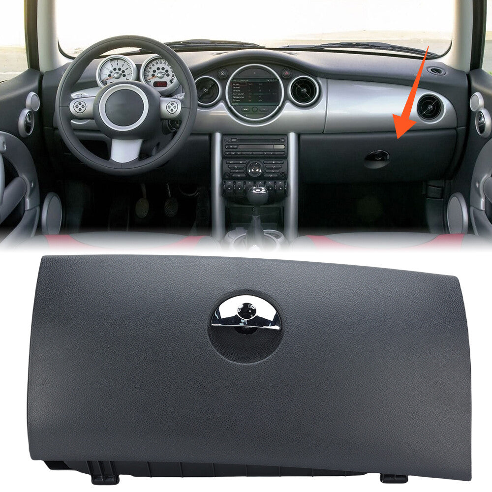 F¨¹r for BMW for Mini Cooper R50 R52 R53 Handschuhfach T¨¹rdeckel Schwarz 51166959970