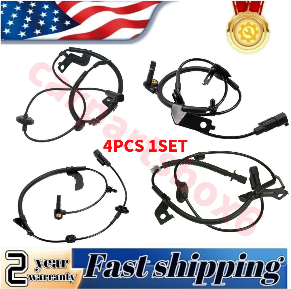 4-piece ABS wheel speed sensor front and rear RL fits: Compass caliber Patriot with 4WD