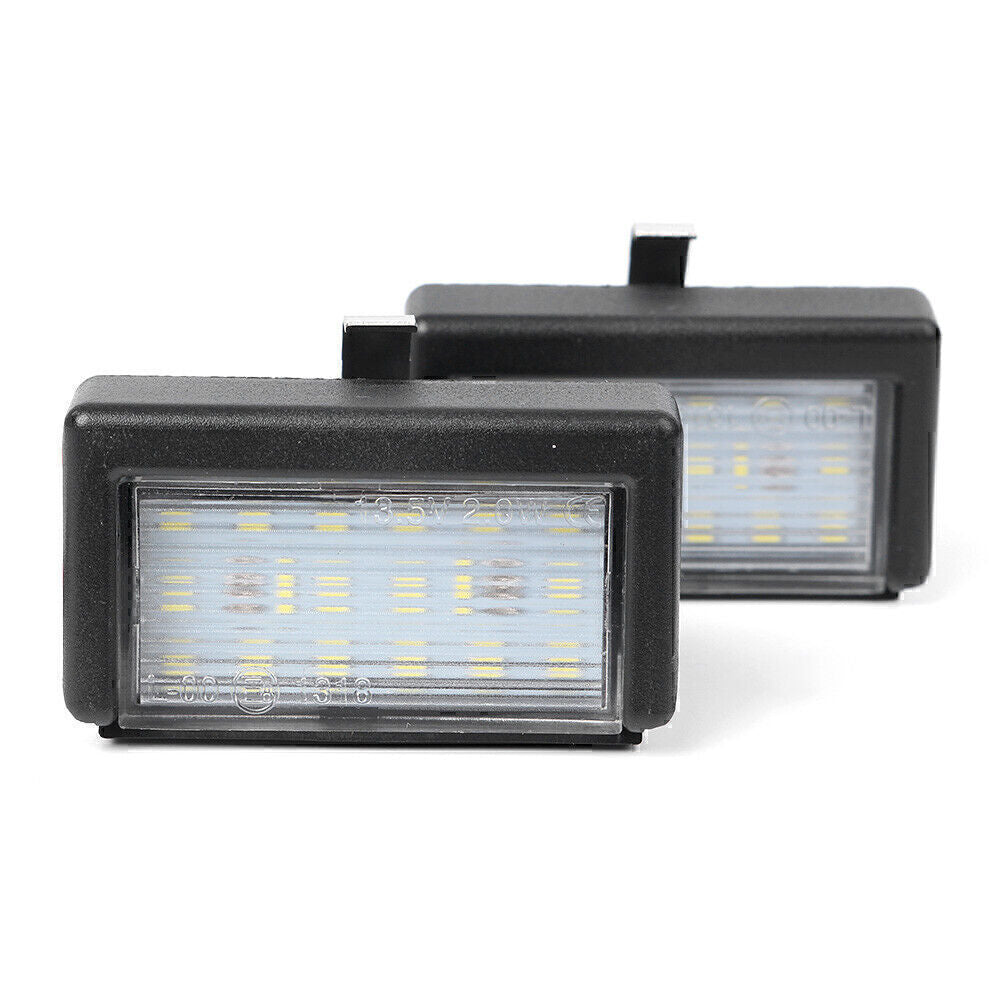 Pair Car Error Free LED License Plate Number Light Lamp for Benz ML W164/X164X