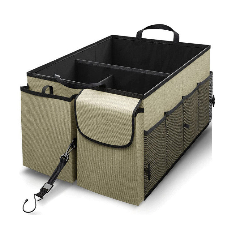 Car Trunk Organizer Collapsible Multi-Compartment Organizer Storage for SUV Auto