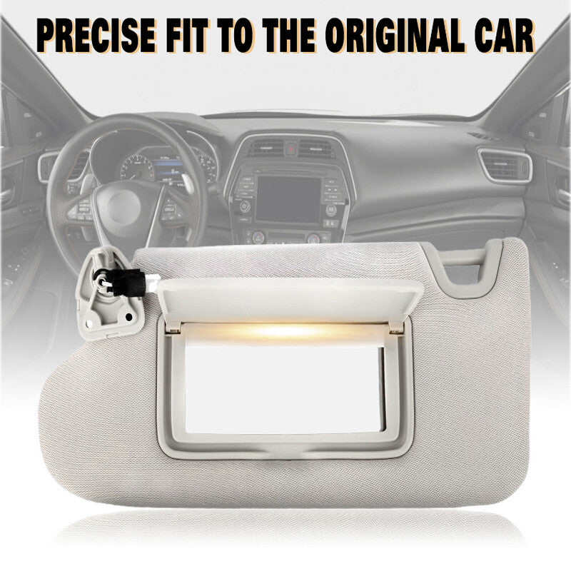 Gray Left Driver Side Sun Visor Lamp Fit 2016-2021 for Nissan Maxima 96401-9DE0A New