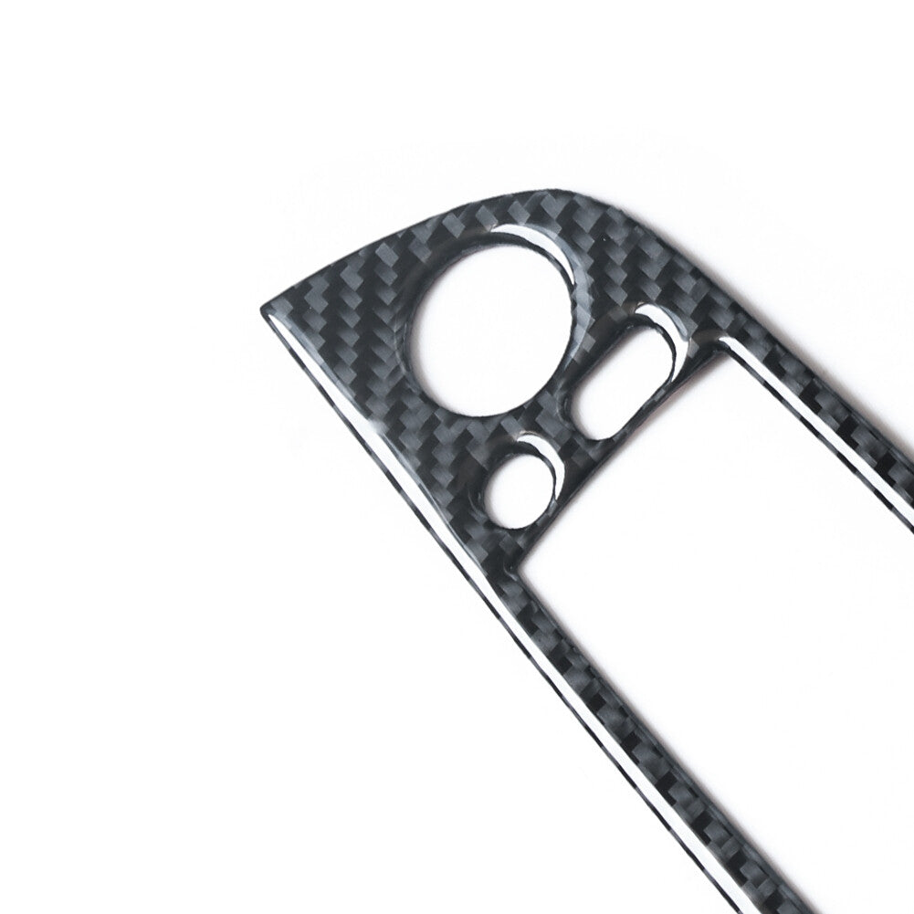Carbon Fiber Driver Window Switch Lift Panel Cover Trim for BMW Z4 E89 2009-2016