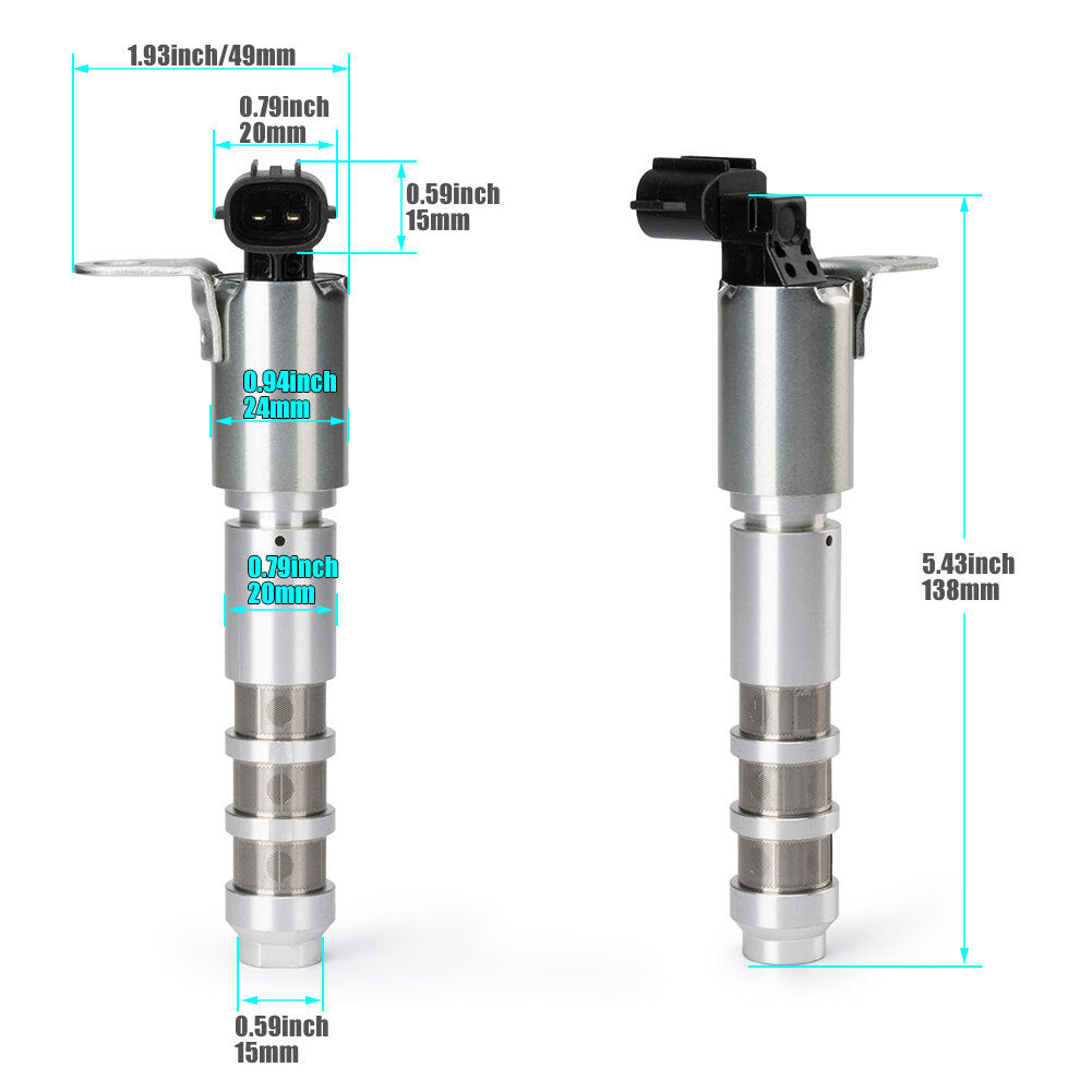 4x Variable Valve Camshaft Timing Solenoid 12636175 for Buick GM for Cadillac for Chevy