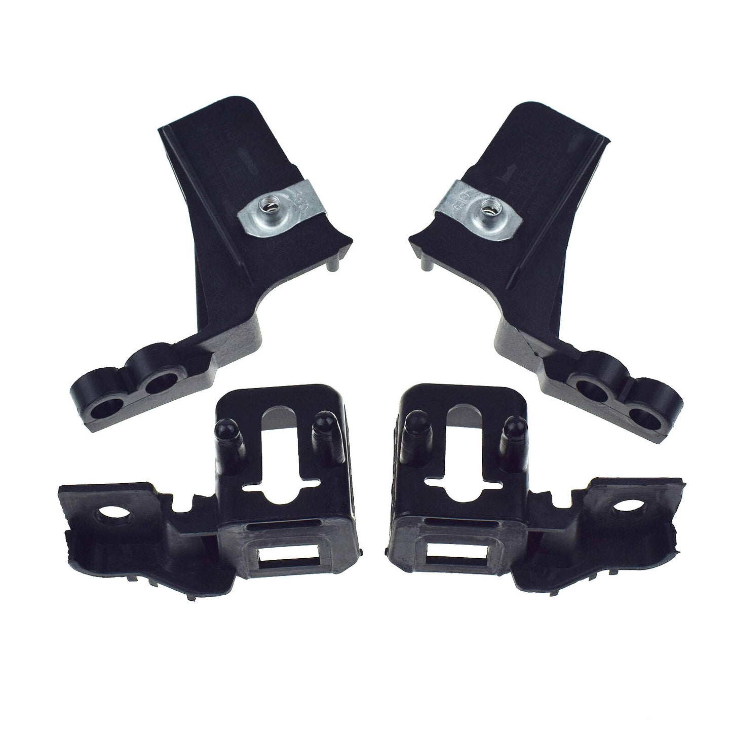 Set of 4 Headlight Lamp Mount Bracket LH RH for Ford Fusion for Lincoln MKZ 2013-16
