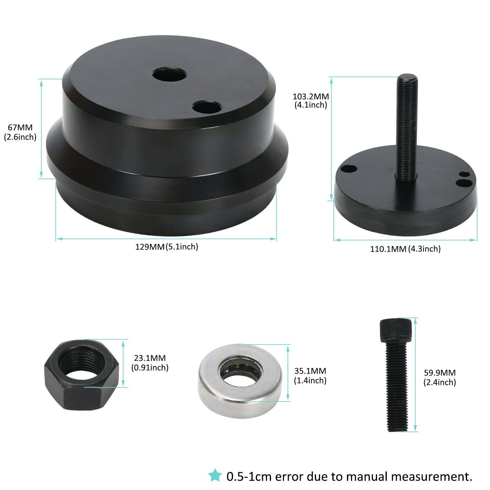 Rear Crankshaft Seal Installer Tool for Ford F-250 F-350 F-450 F-550 6.7L 11-21