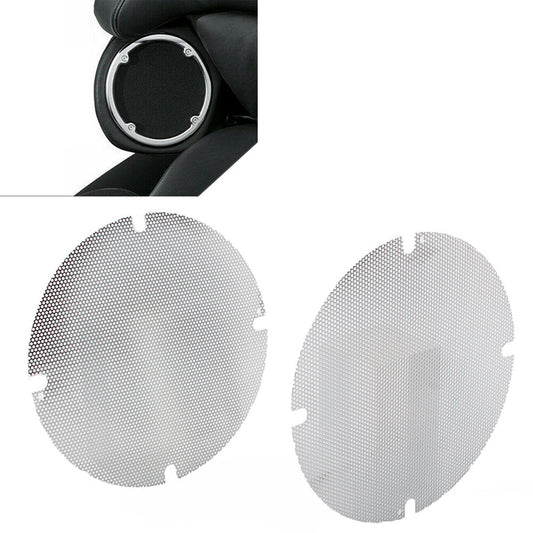 2PCS Mesh Rear Passenger Speaker Grill Covers for Harley Touring 2014-Up